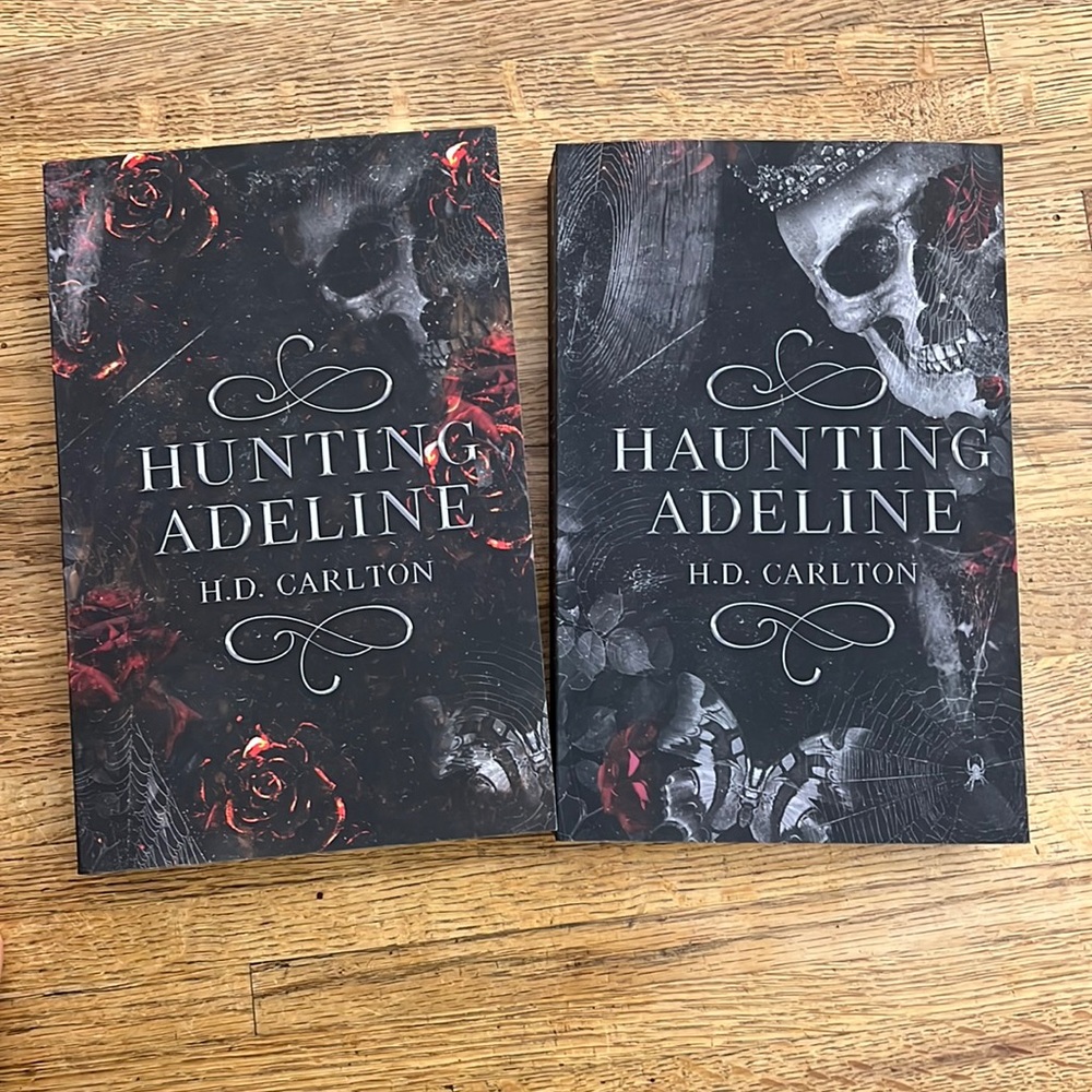 Haunting Adeline and Hunting Adeline by H.D. Carlton. Paperback.